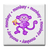 Purple Monkey Image